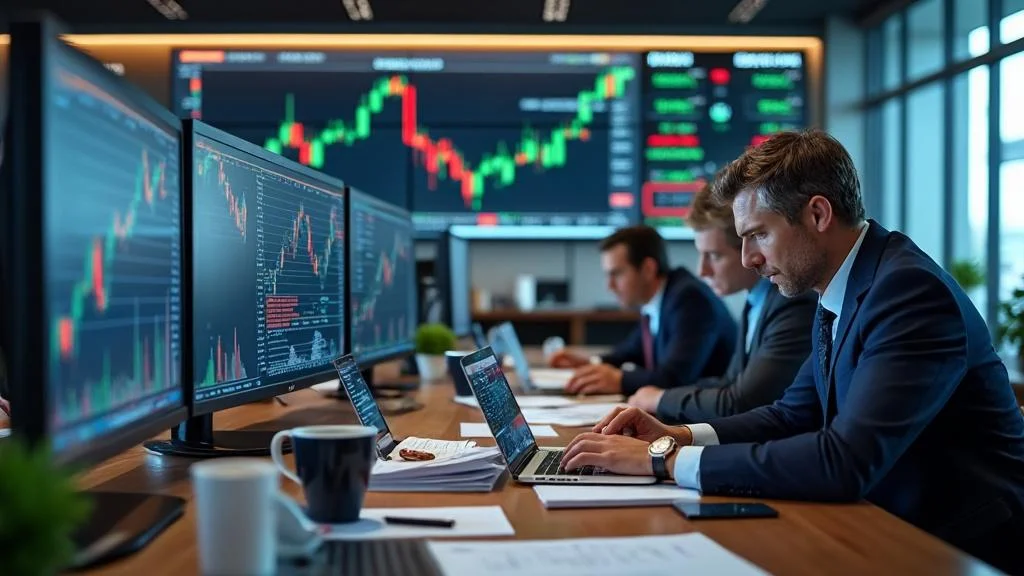 Analyse visuelle réaliste de la bourse Maisons du Monde avec rebond technique et trading en 2025